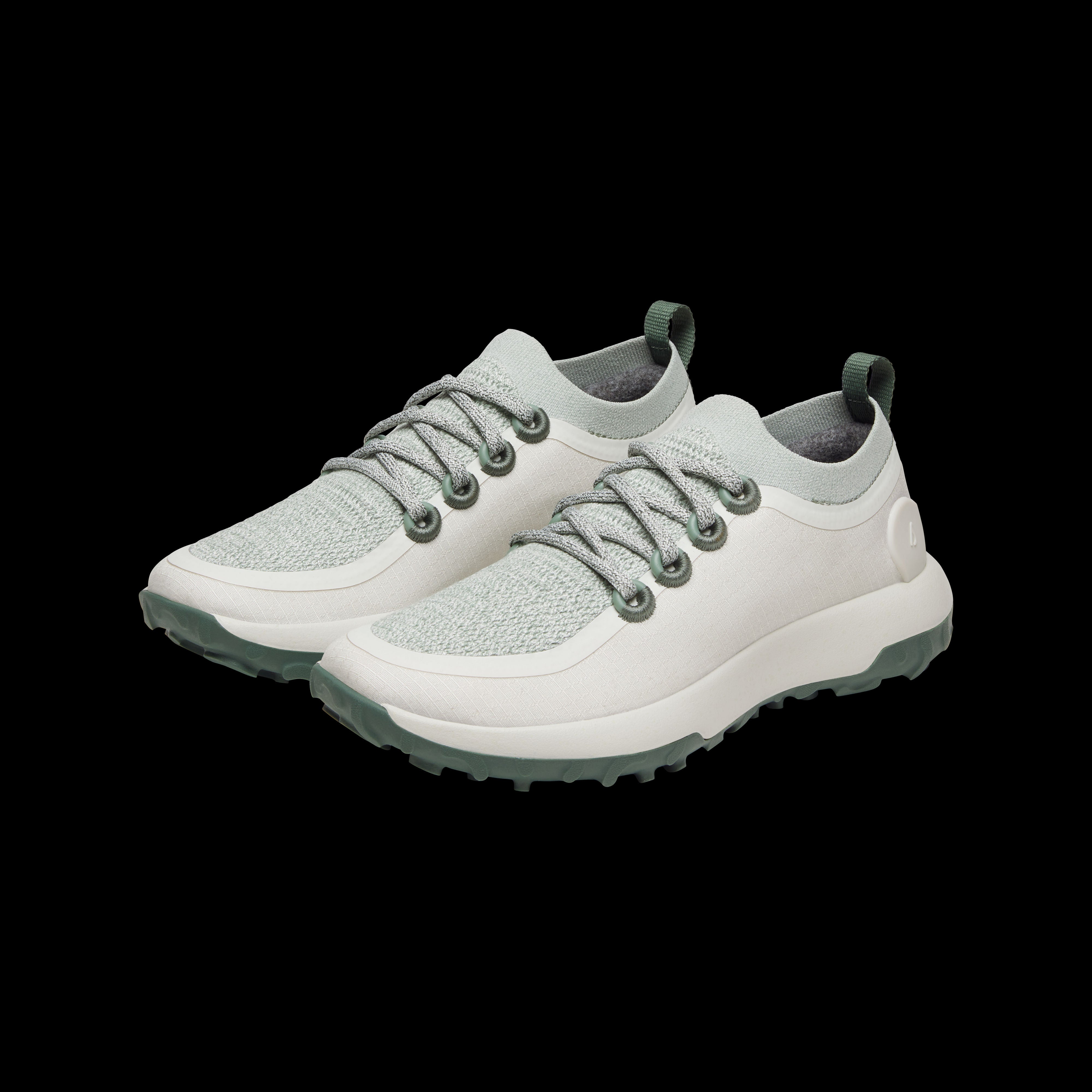 Allbirds Men's Trail Runners Parchment/Seagrass - Outdoor Shoes