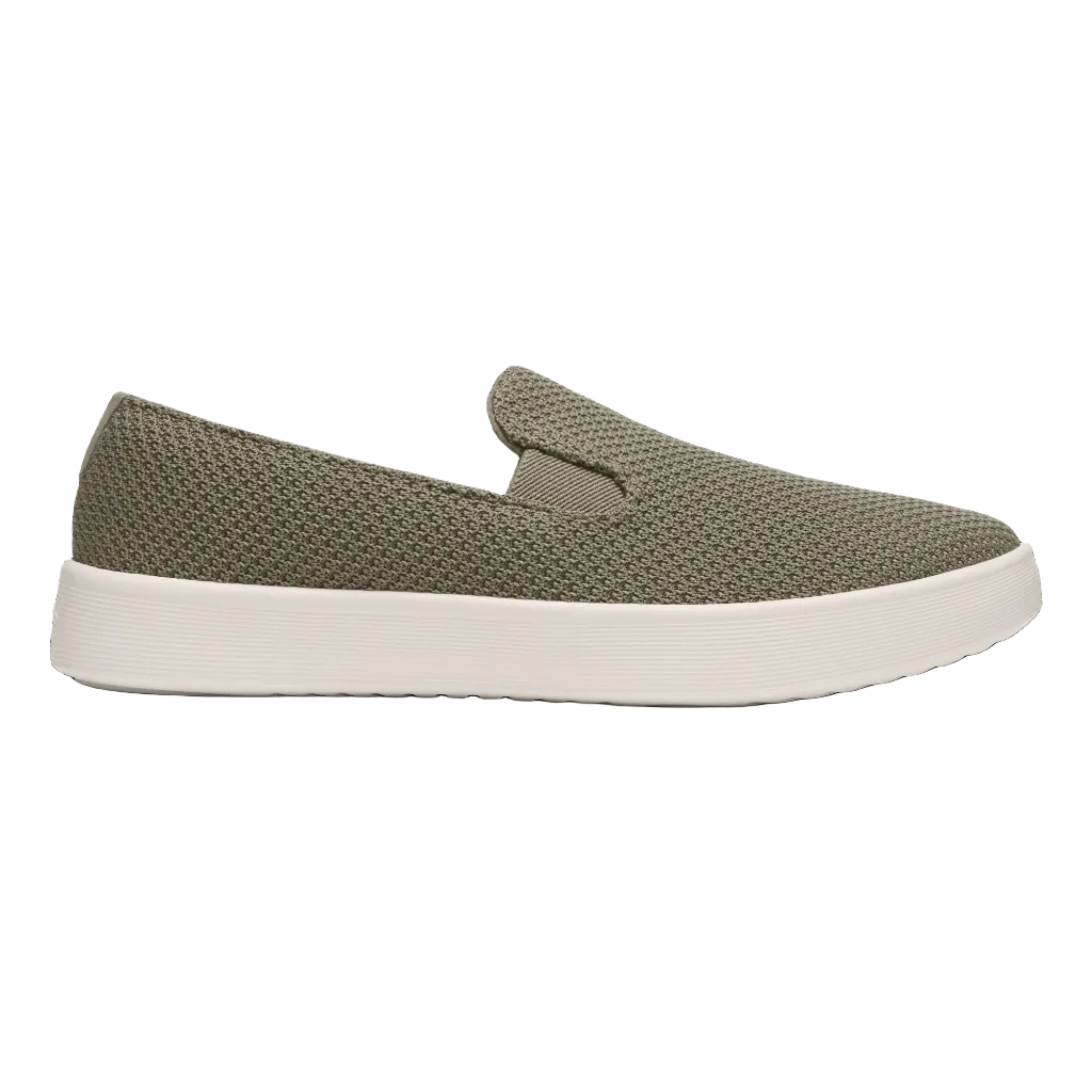Allbirds Men's Cruiser Slip On Burnt Olive Natural White Sole