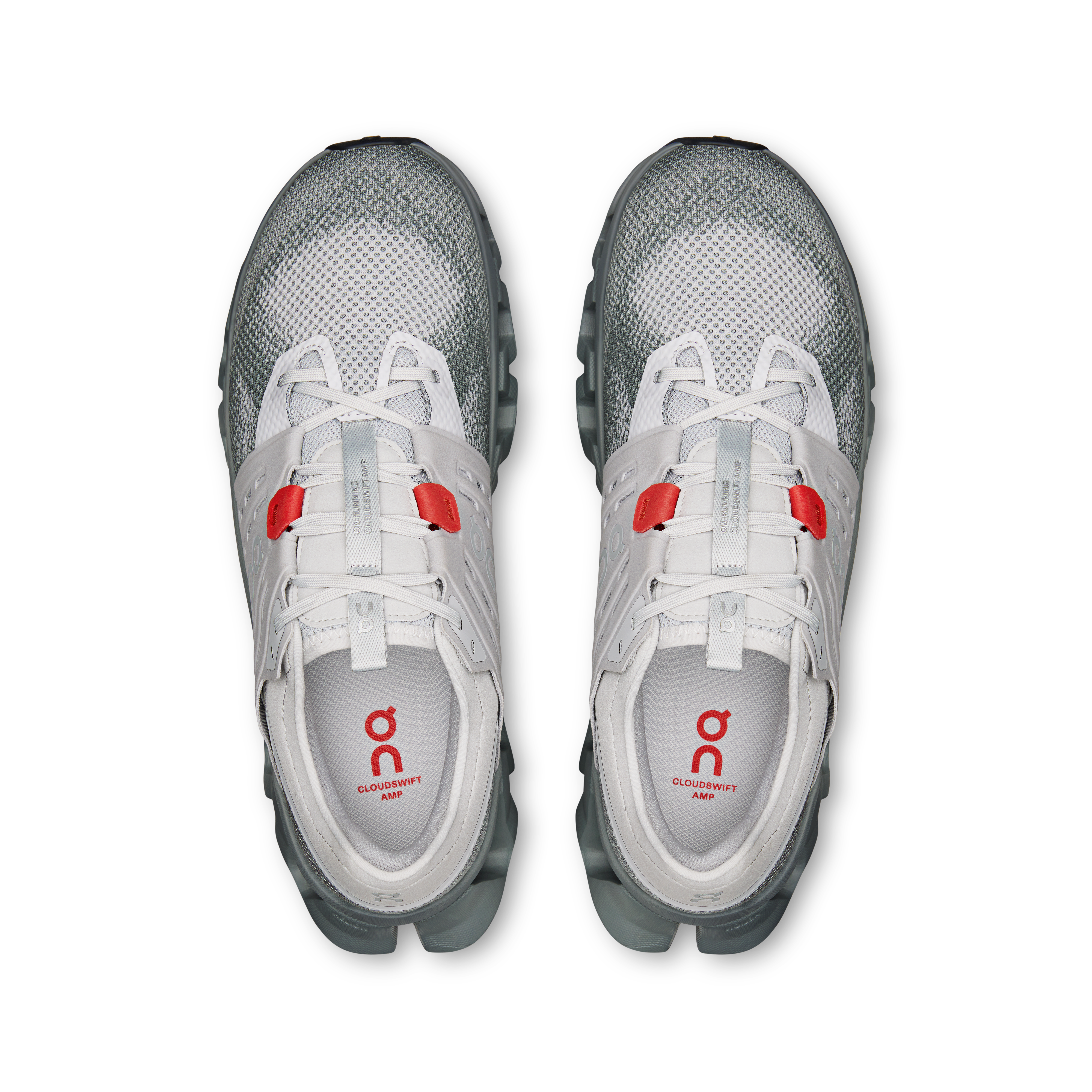 On Cloudswift Amp Men Glacier Apollo Running Shoes