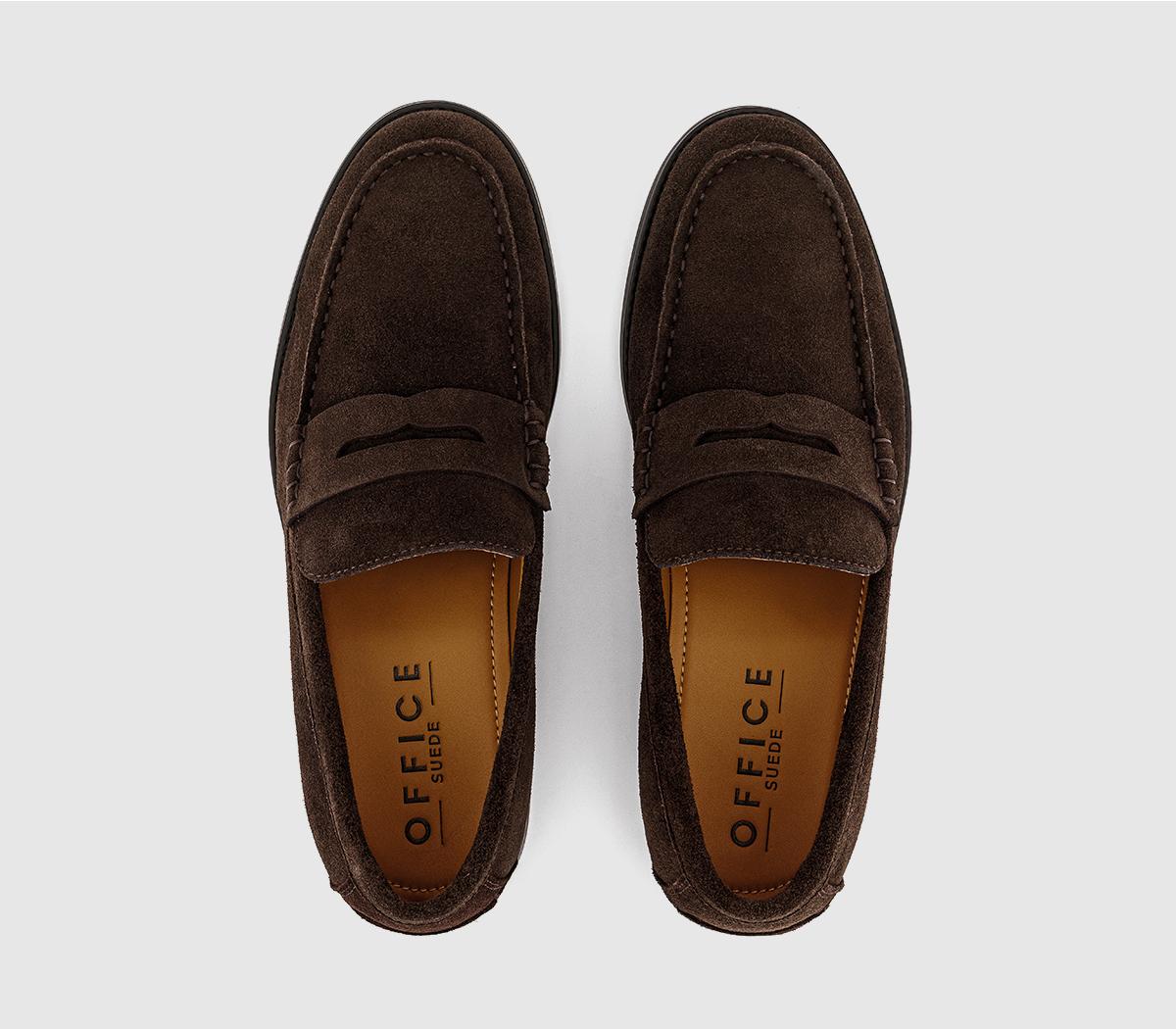 OFFICE Marcel Men's Penny Loafers Brown