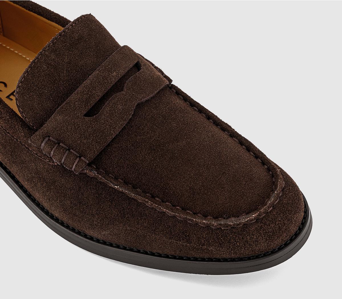OFFICE Marcel Men's Penny Loafers Brown