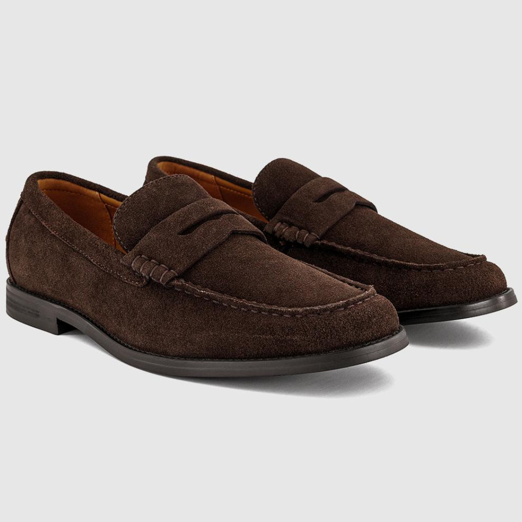 OFFICE Marcel Men's Penny Loafers Brown