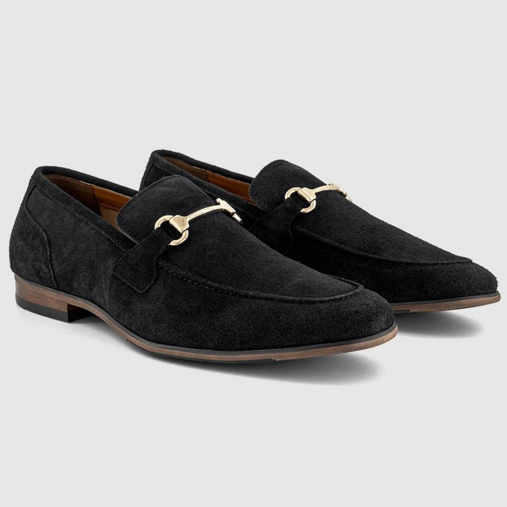 OFFICE Miller Men's Snaffle Loafers Suede