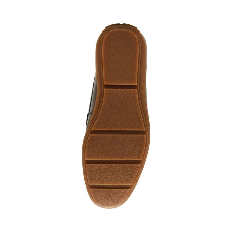 Steve Madden Metal Accent Loafers for Men Brown