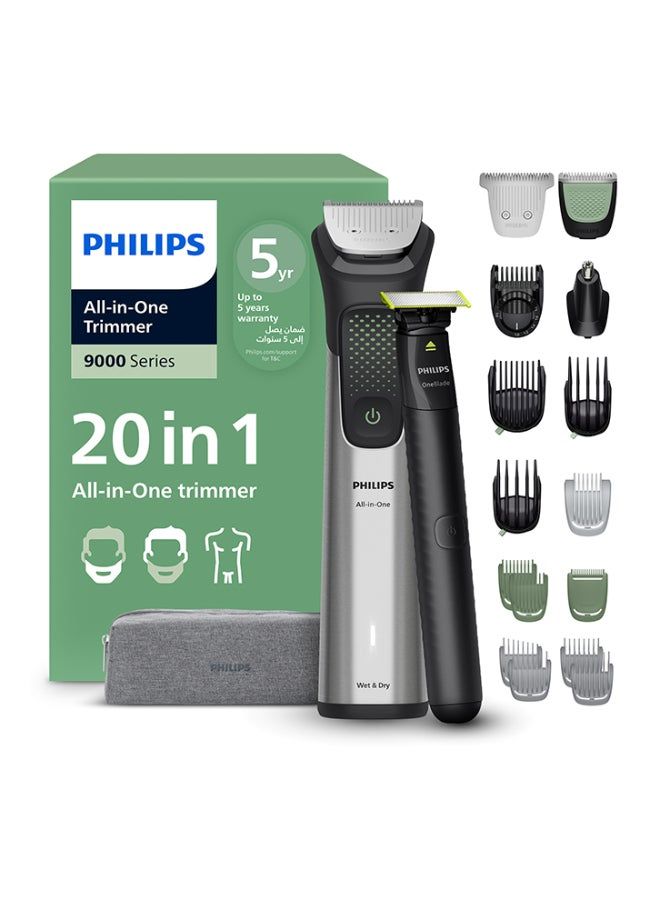 Philips Men Personal Care MG9558/30 Grooming Trimmer Silver
