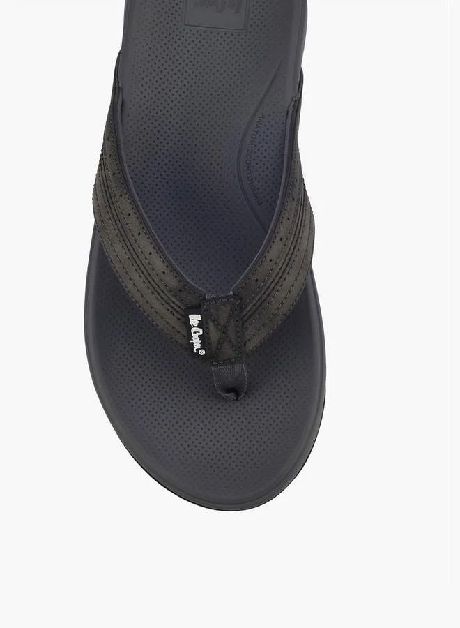 Lee Cooper Men Ergonomic Thong Slippers Grey Nw251017