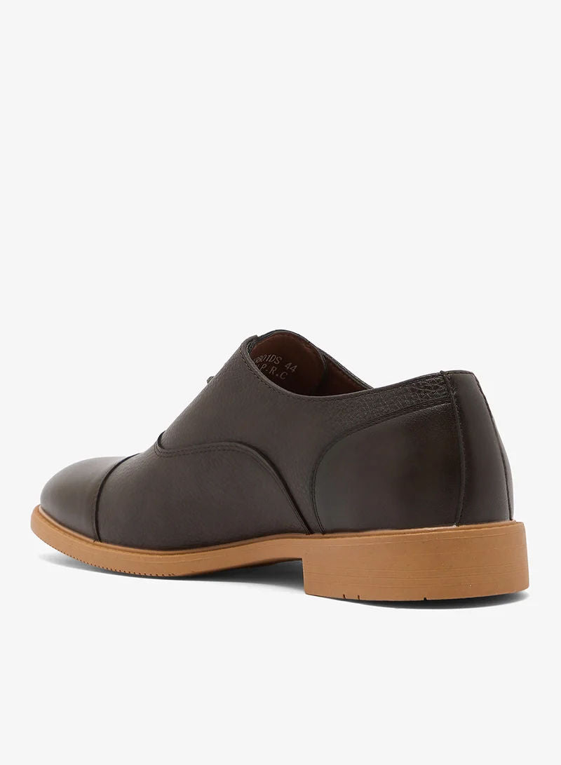 Robert Wood Men Formal Lace-Up Shoes Coffee Dl503801Ds