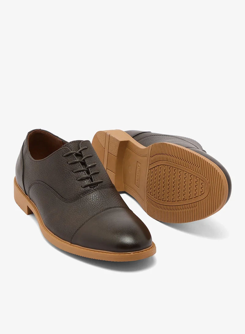 Robert Wood Men Formal Lace-Up Shoes Coffee Dl503801Ds