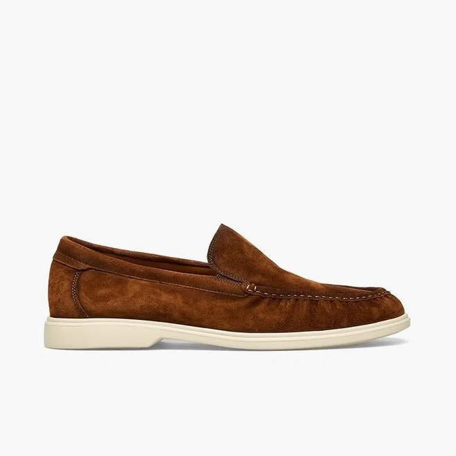 Duchini Men Casual Slip-On Leather Loafers