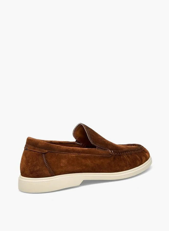 Duchini Men Casual Slip-On Leather Loafers