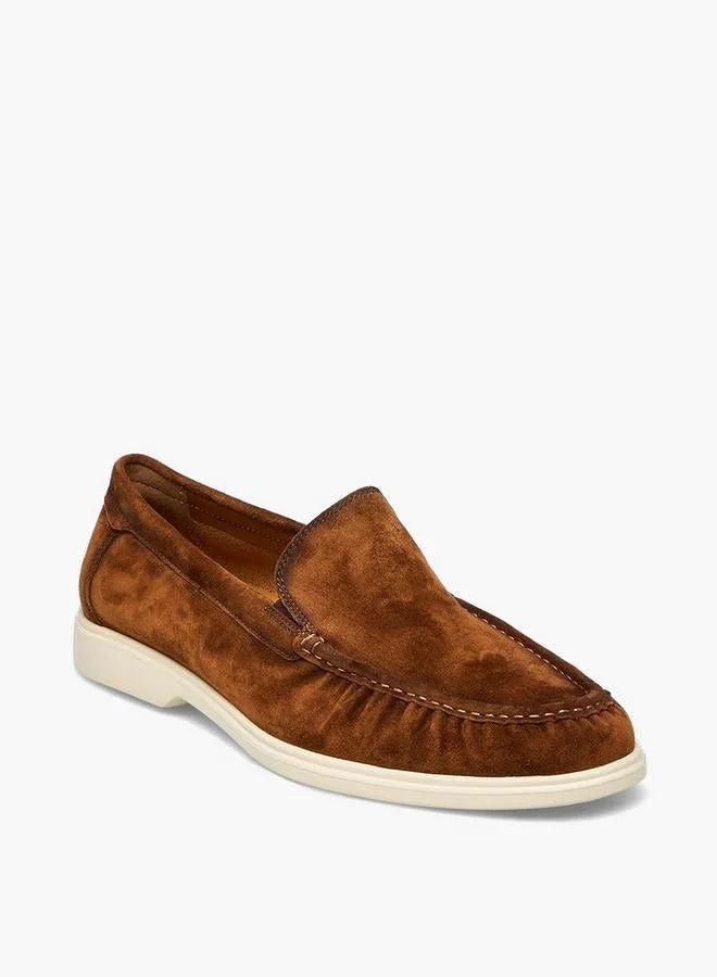 Duchini Men Casual Slip-On Leather Loafers