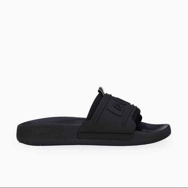 Lee Cooper Men Embossed Slides Black