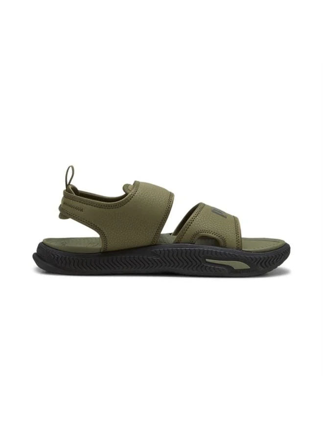 Puma Men Casual SoftridePro 24 Slides Olive Black