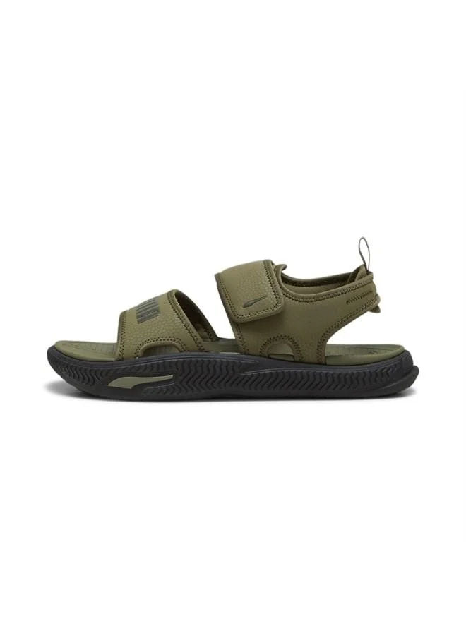 Puma Men Casual SoftridePro 24 Slides Olive Black