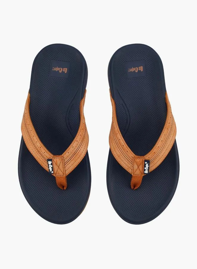 Lee Cooper Men Ergonomic Thong Slippers Brown Nw251017