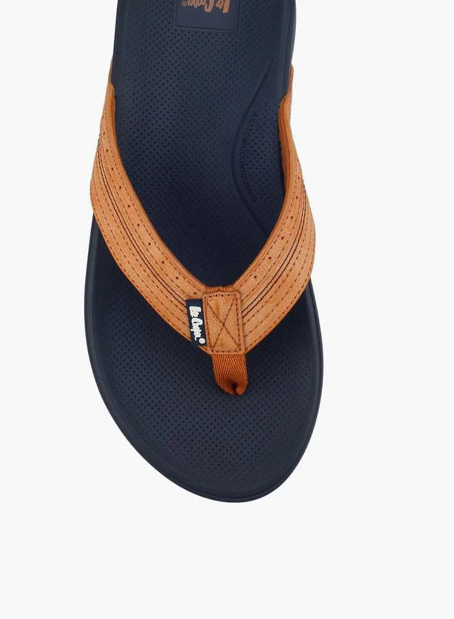 Lee Cooper Men Ergonomic Thong Slippers Brown Nw251017