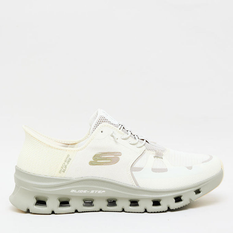 Skechers Men Casual GLIDE-STEP PRO Runner Sneakers Off White 232930-NAT_Off-White