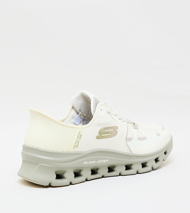 Skechers Men Casual GLIDE-STEP PRO Runner Sneakers Off White 232930-NAT_Off-White