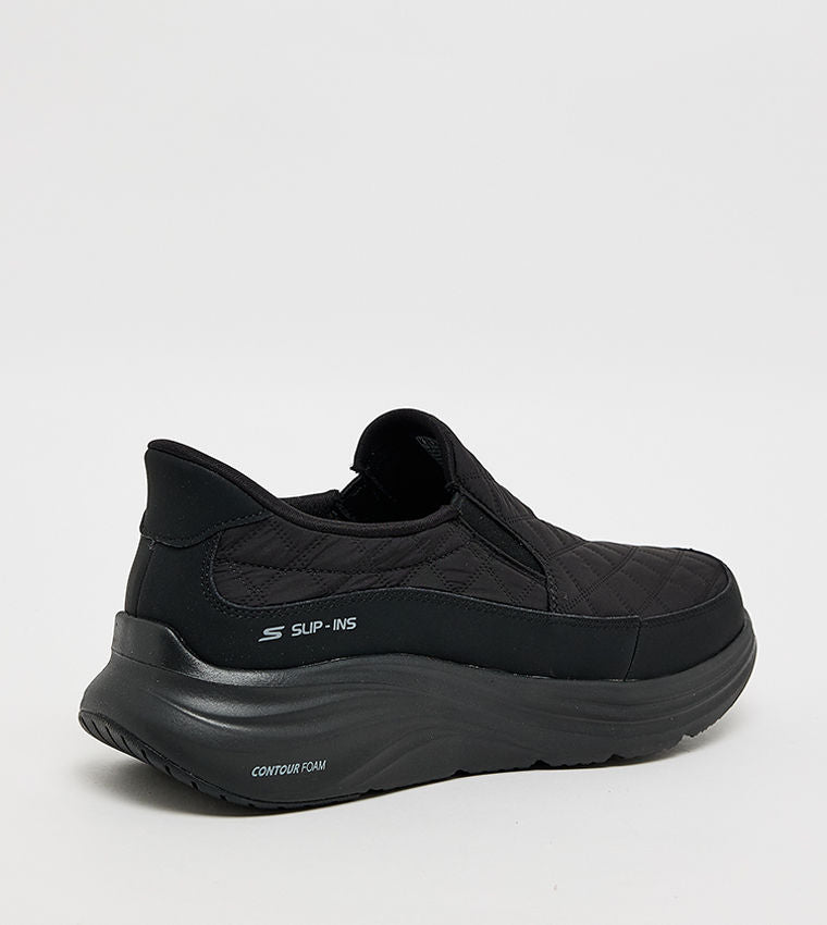 Skechers Men Casual CONTOUR FOAM Slip-On Shoes Black 232620W-BBK