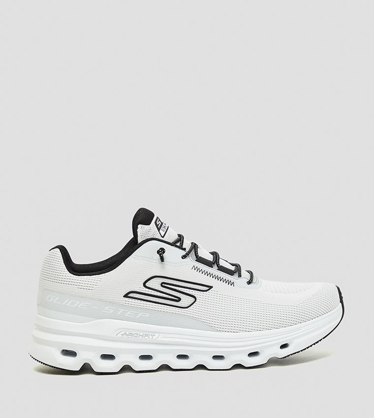 GO RUN GLIDE-STEP ARCH FIT Textured Lace-Up Shoes