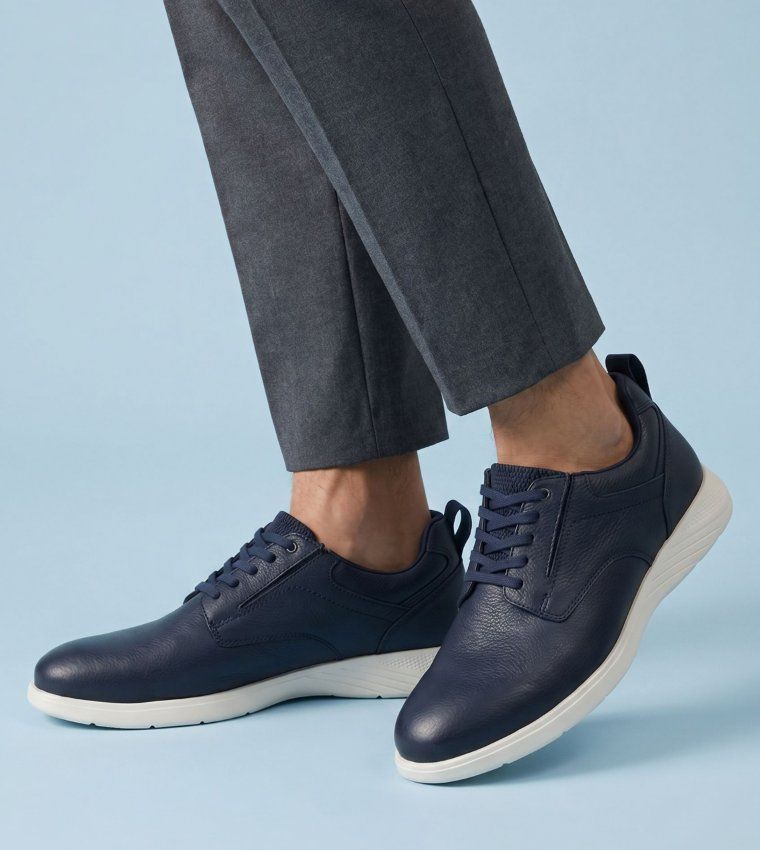 Aldo DENZEL Men's Synthetic Low‑Top Sneakers Navy