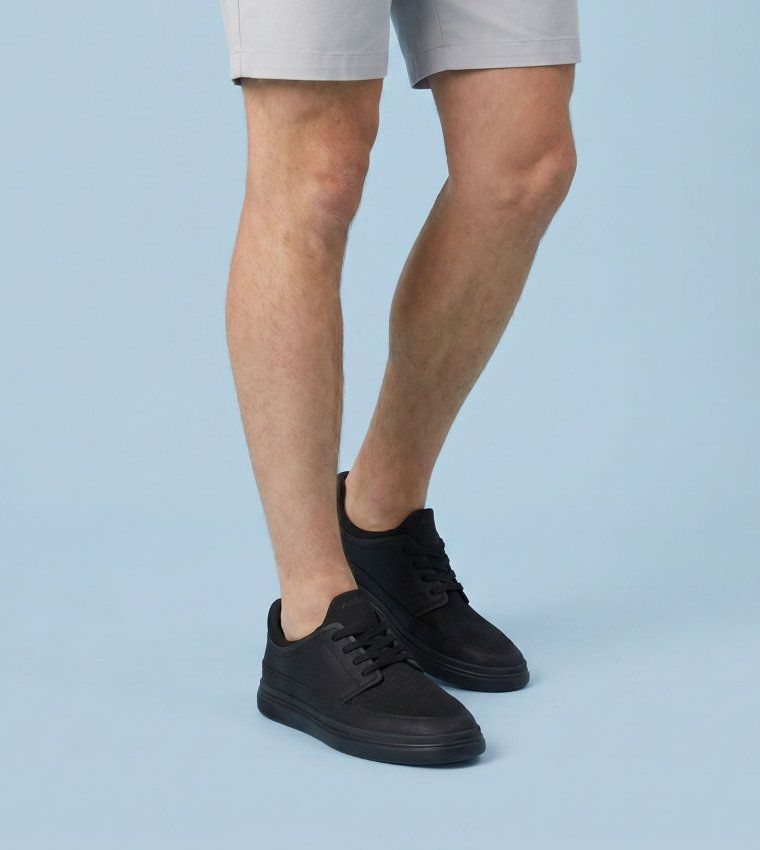 Aldo KURTIS Lace-Up Low Top Sneakers Black