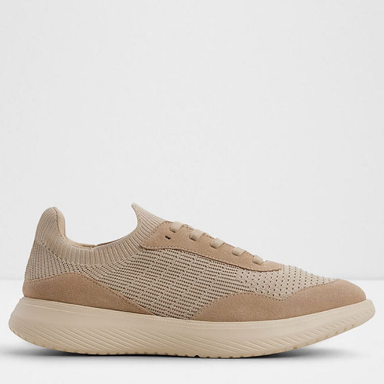 Aldo Men Casual DOYLE Textured Lace-Up Sneakers Beige 20DOYLE276_Light-Beige