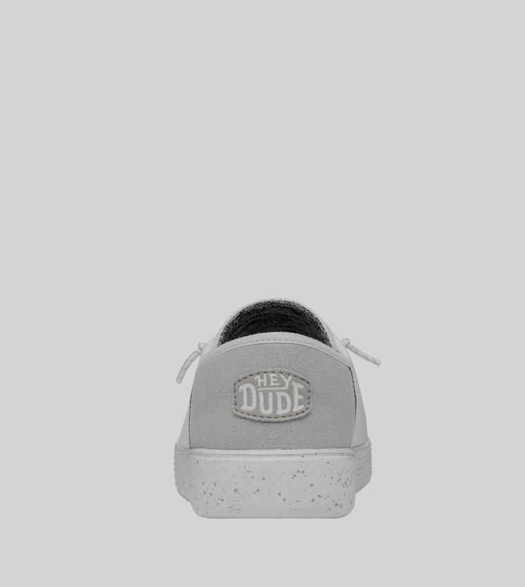 Hey Dude Cody Mesh Low-Top Casual Shoes Off White