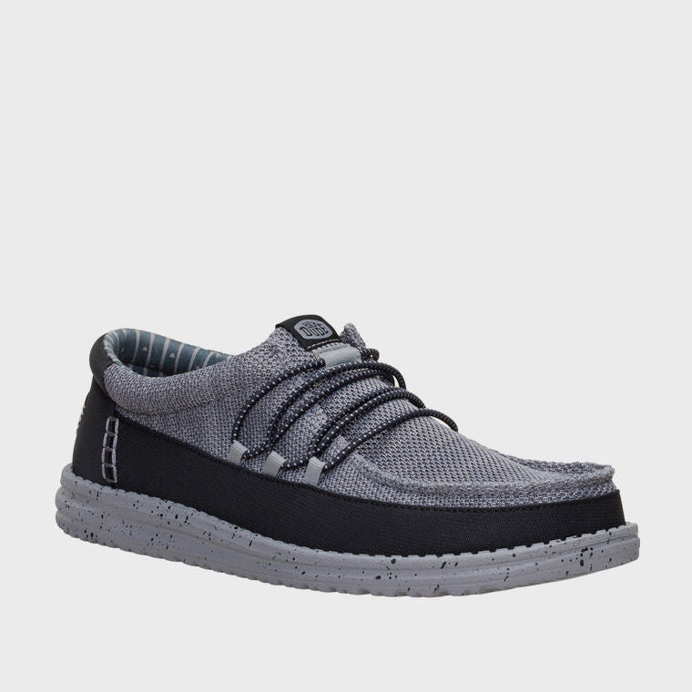 HEY DUDE Men Casual WALLY Guard Stretch Sox Slip-On Shoes