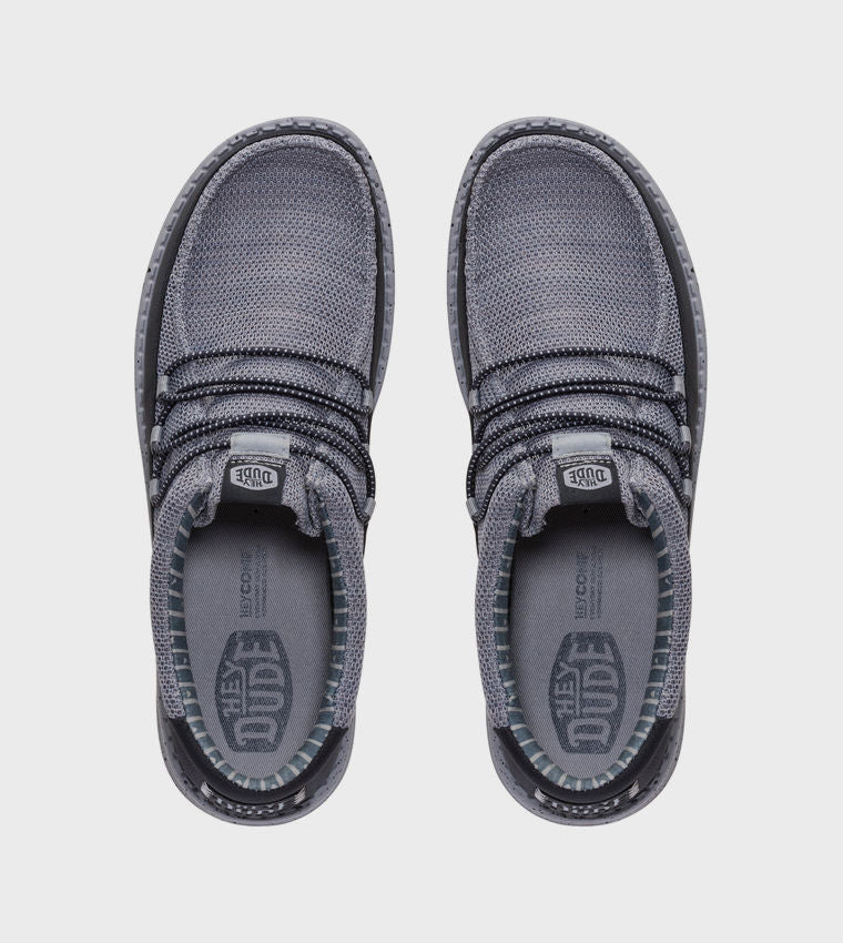 HEY DUDE Men Casual WALLY Guard Stretch Sox Slip-On Shoes