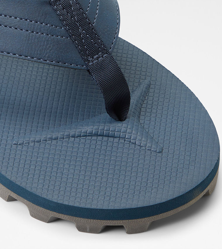 Hideaway Textured Flip-Flops