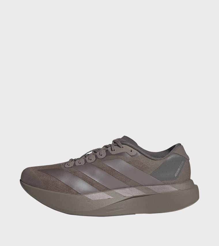 Adidas Adizero Evo SL Stripe Detail Running Shoes Brown
