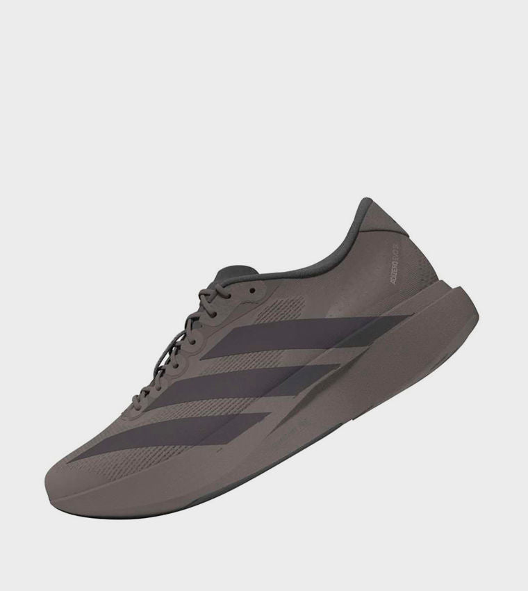 Adidas Adizero Evo SL Stripe Detail Running Shoes Brown
