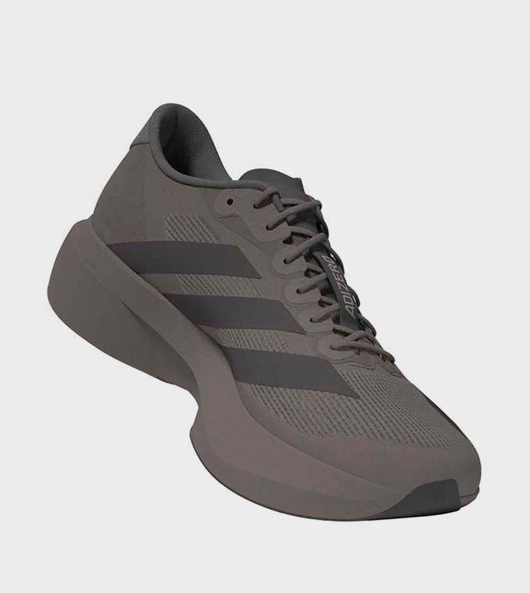 Adidas Adizero Evo SL Stripe Detail Running Shoes Brown
