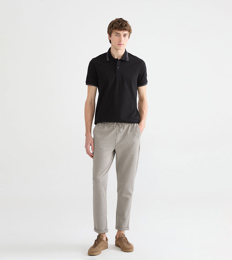 Short Sleeves Pique Polo T-Shirt