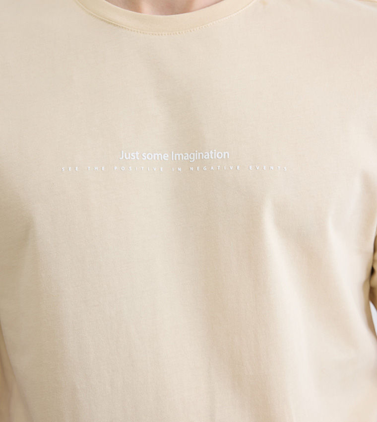 Printed Short Sleeves Casual T-Shirt