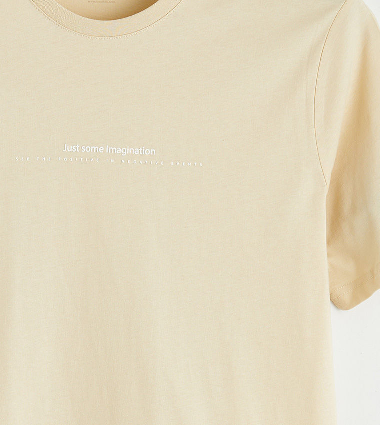 Printed Short Sleeves Casual T-Shirt