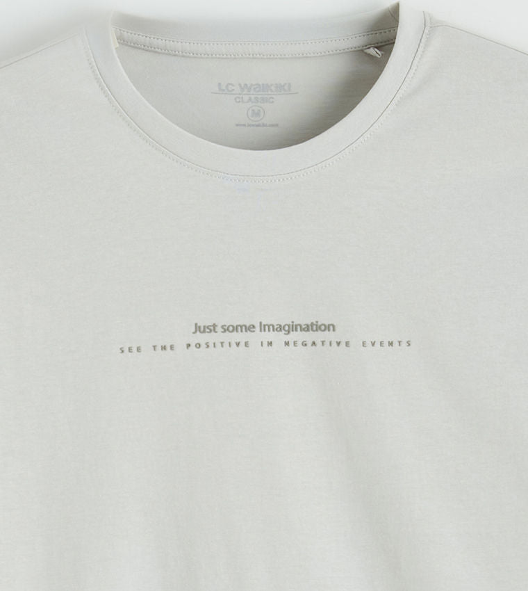 Printed Short Sleeves Casual T-Shirt