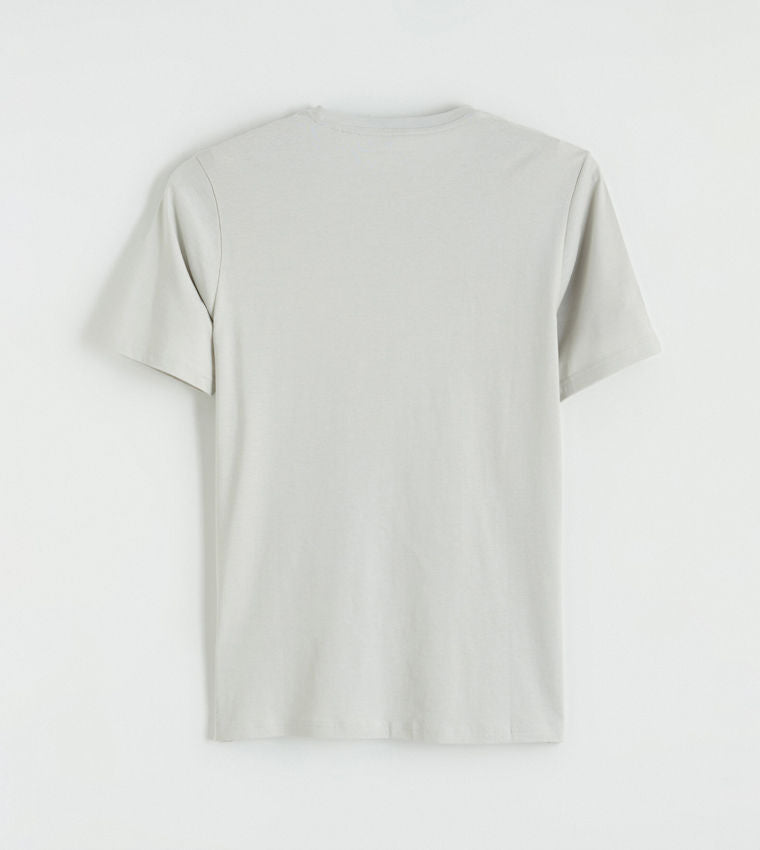 Printed Short Sleeves Casual T-Shirt