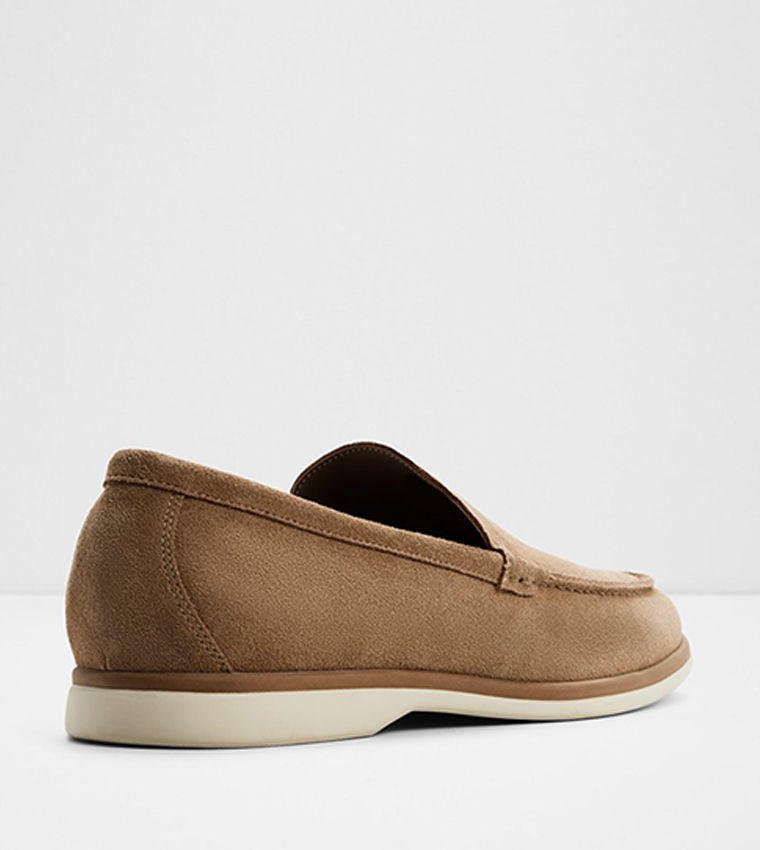 Aldo Men Casual MARINER Solid Slip-On Loafers Taupe 20MARINER252_Taupe