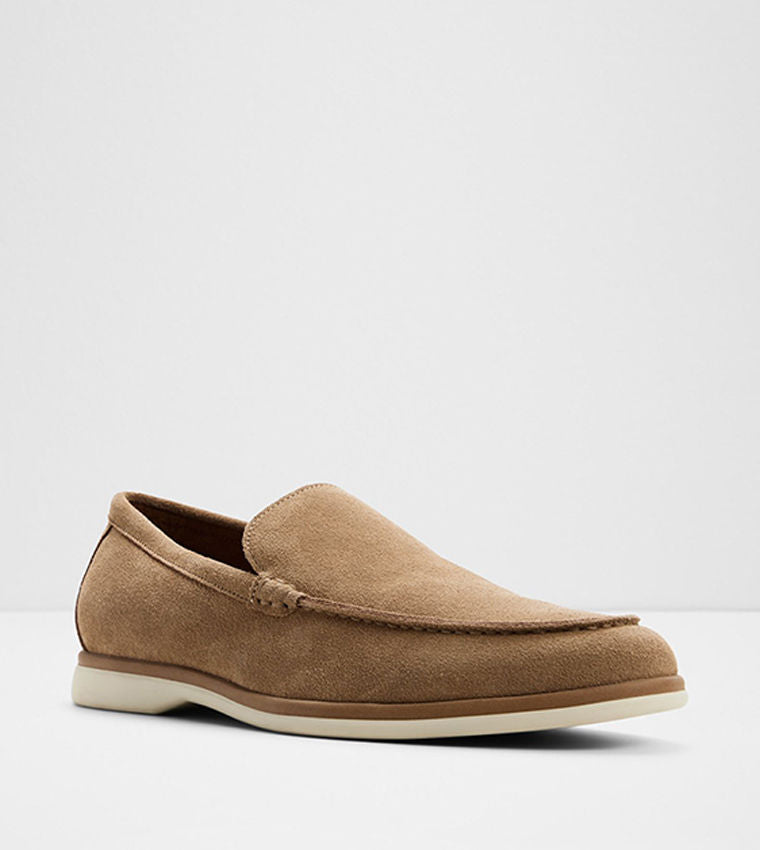 Aldo Men Casual MARINER Solid Slip-On Loafers Taupe 20MARINER252_Taupe
