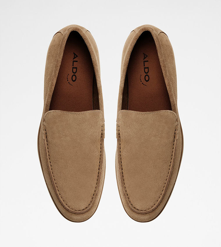 Aldo Men Casual MARINER Solid Slip-On Loafers Taupe 20MARINER252_Taupe
