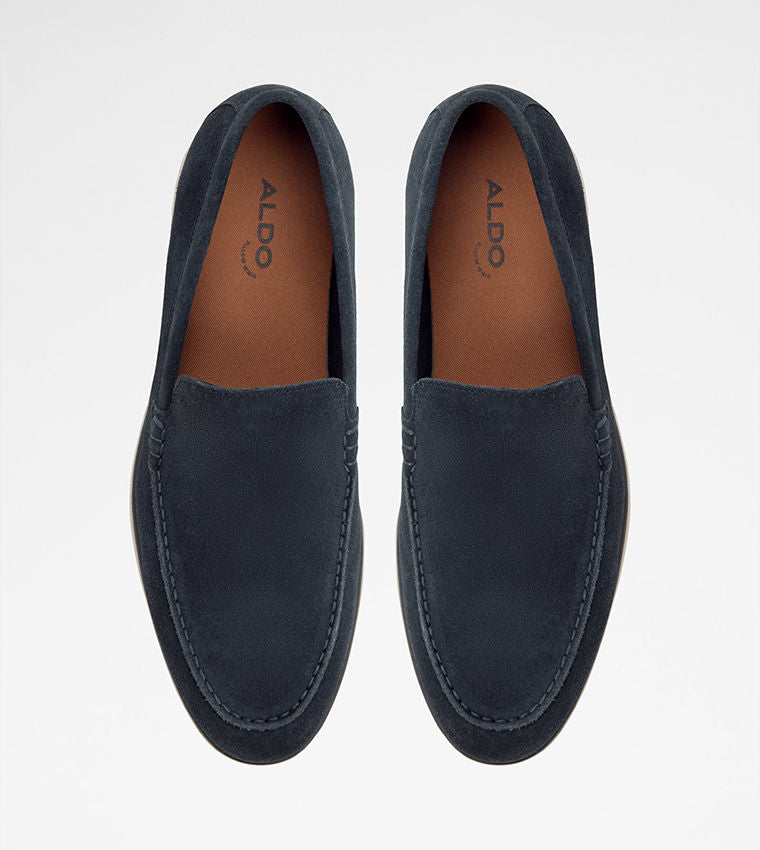 Aldo Men Casual MARINER Solid Slip-On Loafers Navy 20MARINER410_Navy