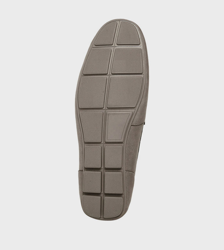 Steve Madden Men Casual M-SNAPPZ Metal Accent Loafers