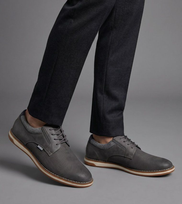 Call it Spring BELLIS Solid Lace-Up Sneakers Grey