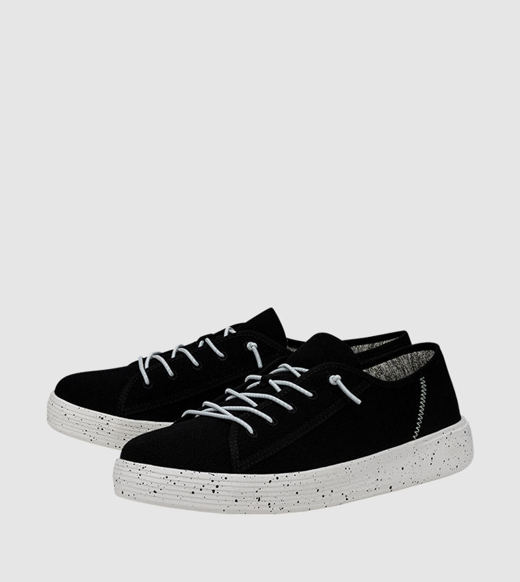 HEY DUDE CODY MESH Low‑Top Casual Shoes Black