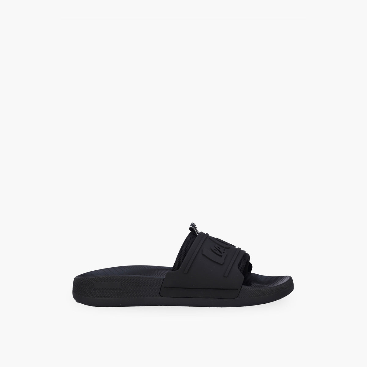 Lee Cooper Men Casual Embossed Slides 951718ABLACK