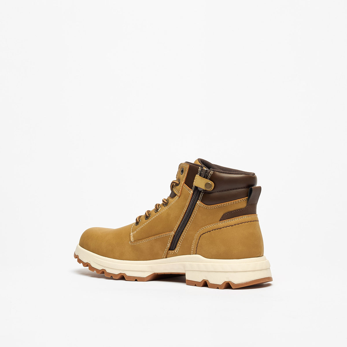 Lee Cooper Men Casual Lace-Up Chukka Boots Brown
