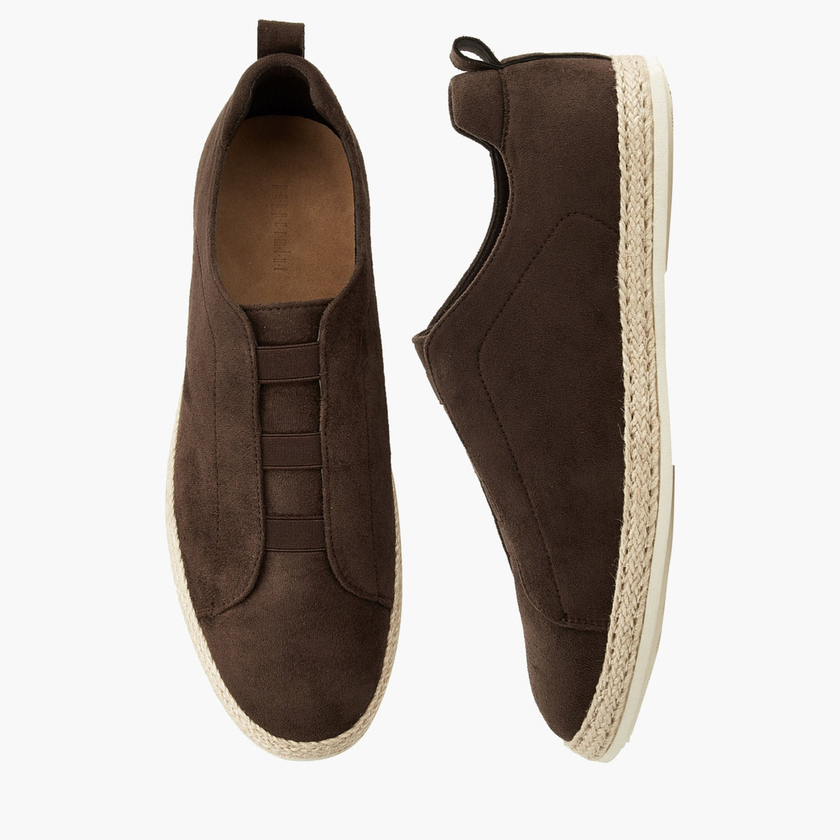 Peppermint Men Casual Textured Slip-On Espadrille Loafers