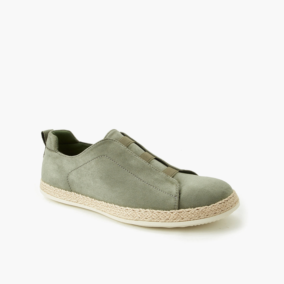 Peppermint Men Casual Textured Slip-On Espadrille Loafers